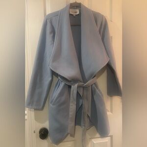 Baby Blue Manhattan Coat